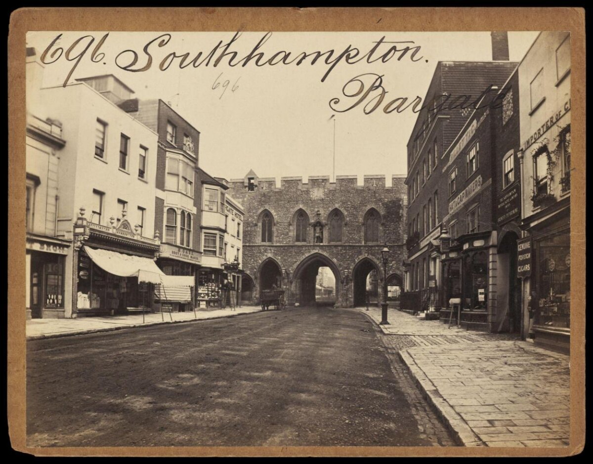 Vintage Southampton Bargate Street View