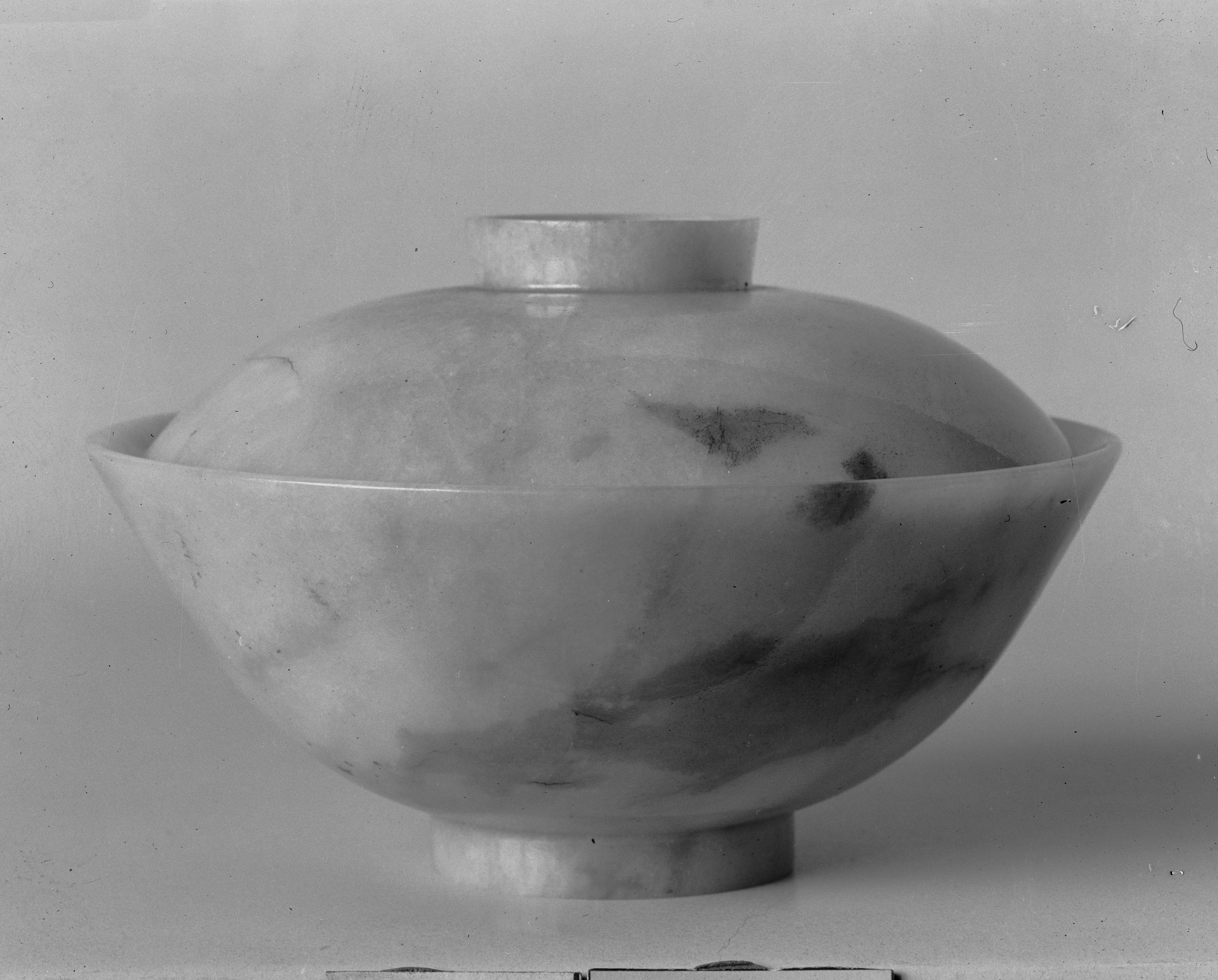 Ancient Jade Covered Bowl