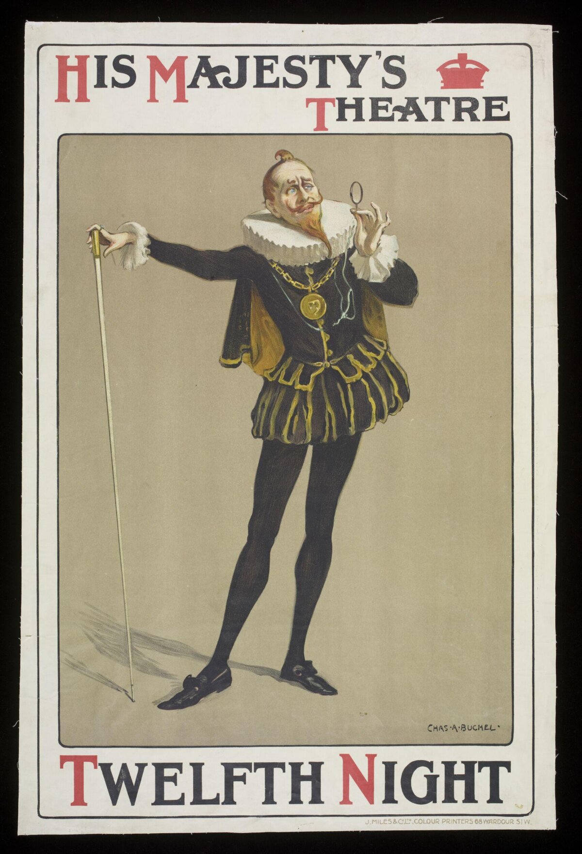 Twelfth Night Theatre Poster
