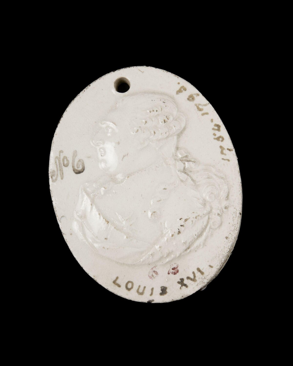 Louis XVI Oval Porcelain Medallion