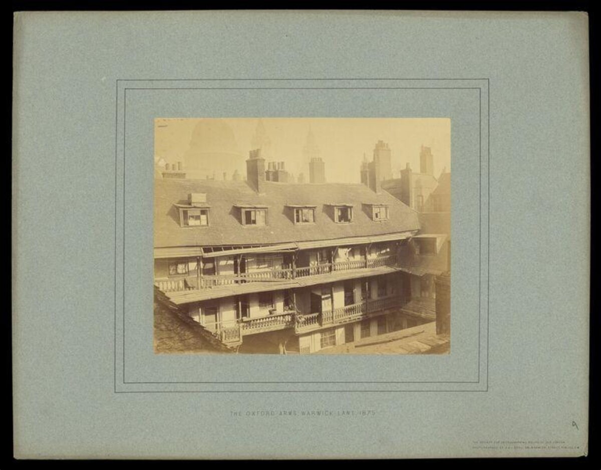 1875 Oxford Arms Warwick Lane