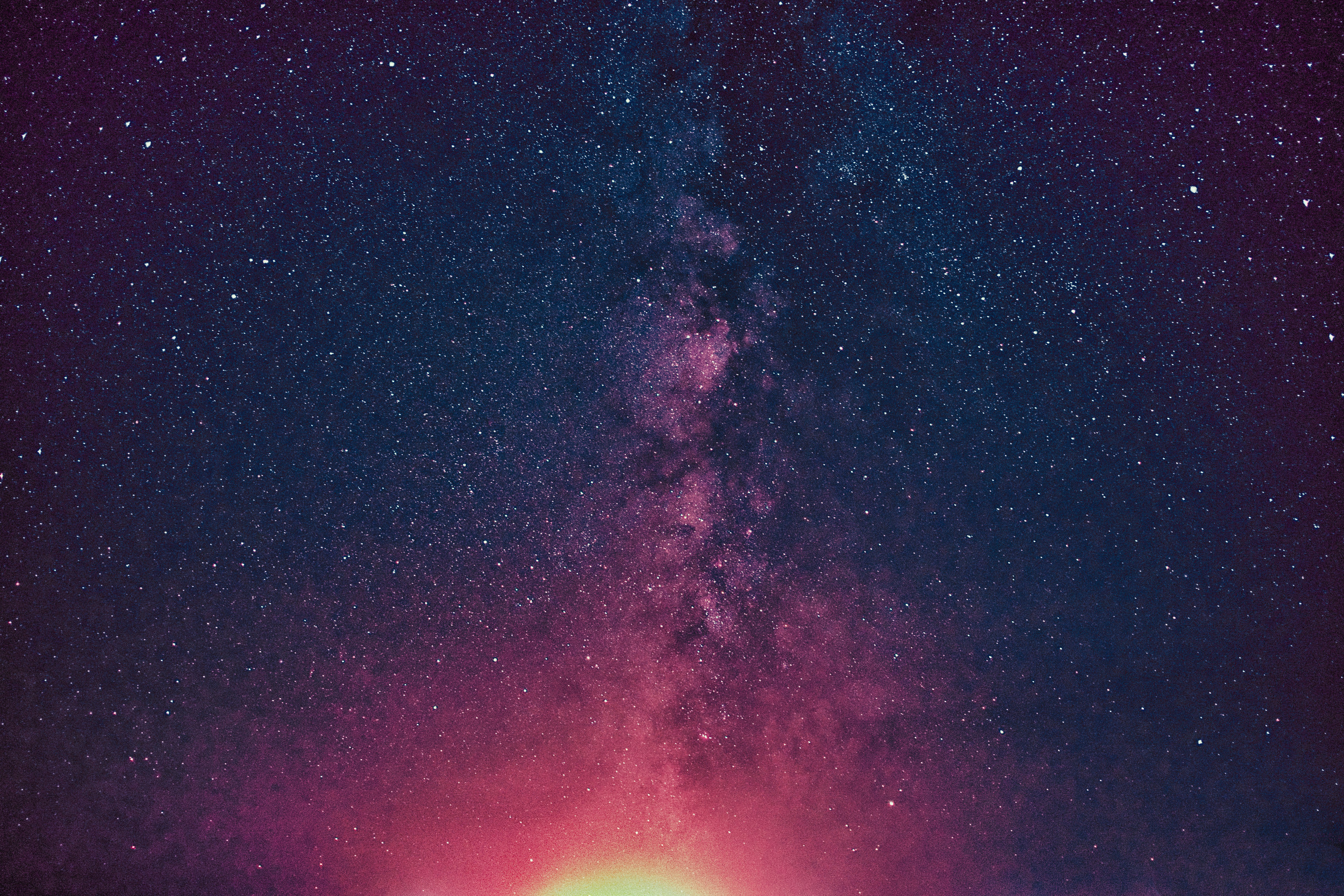 Milky Way Starry Night Sky