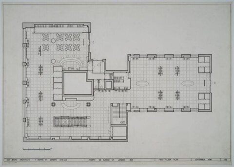 Hand Drawn First Floor Plan