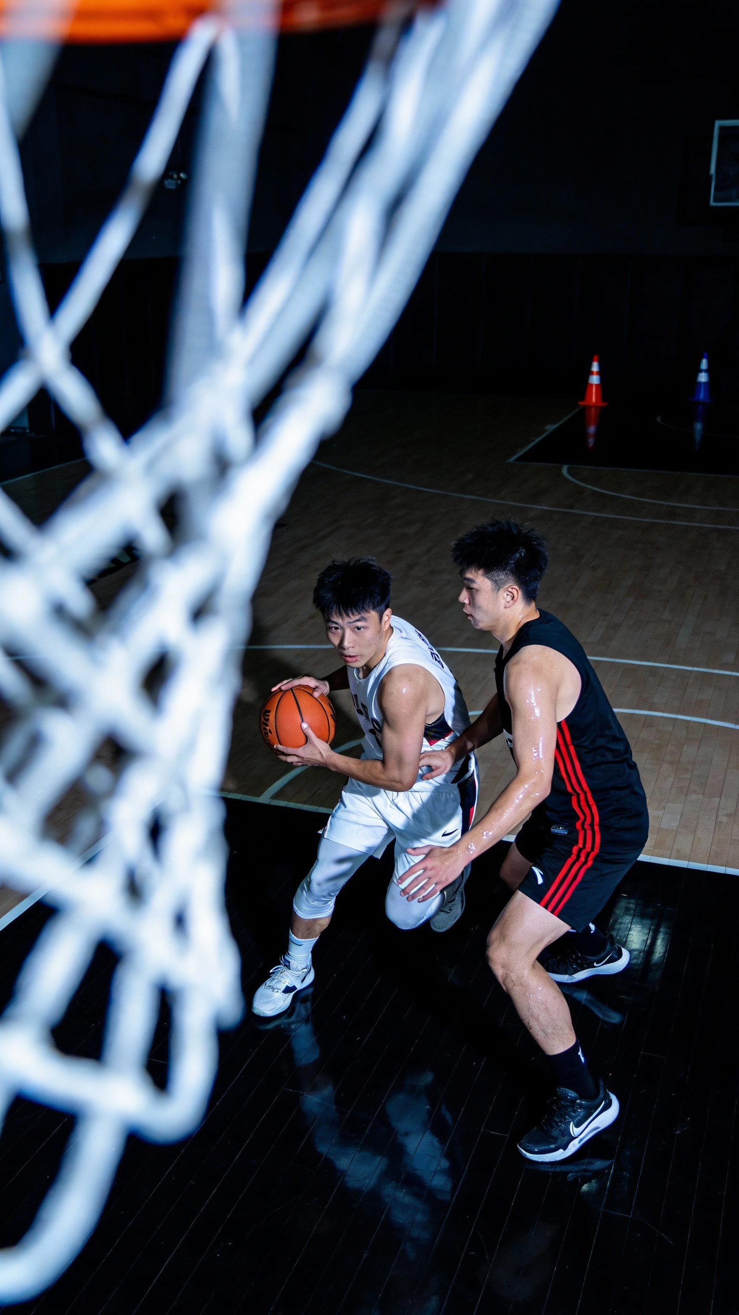 One-on-One Indoor Basketball Game