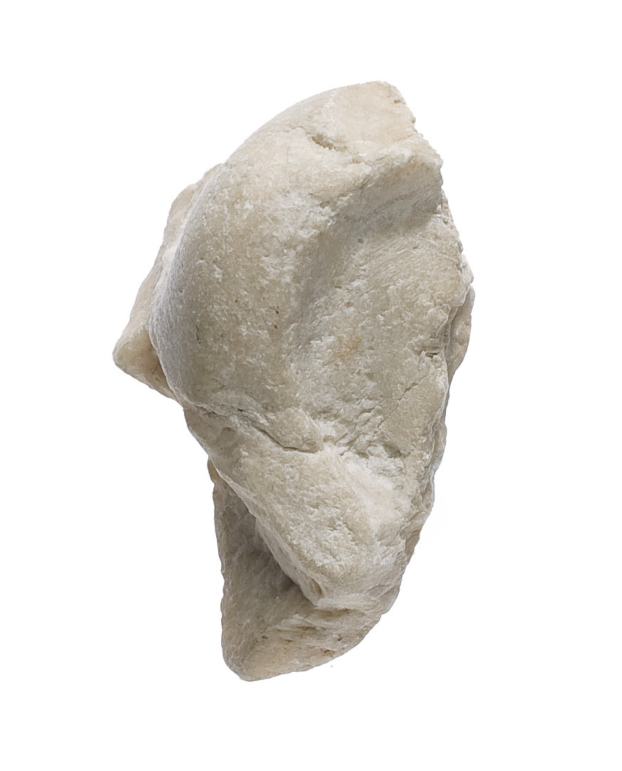 Rough White Mineral Rock