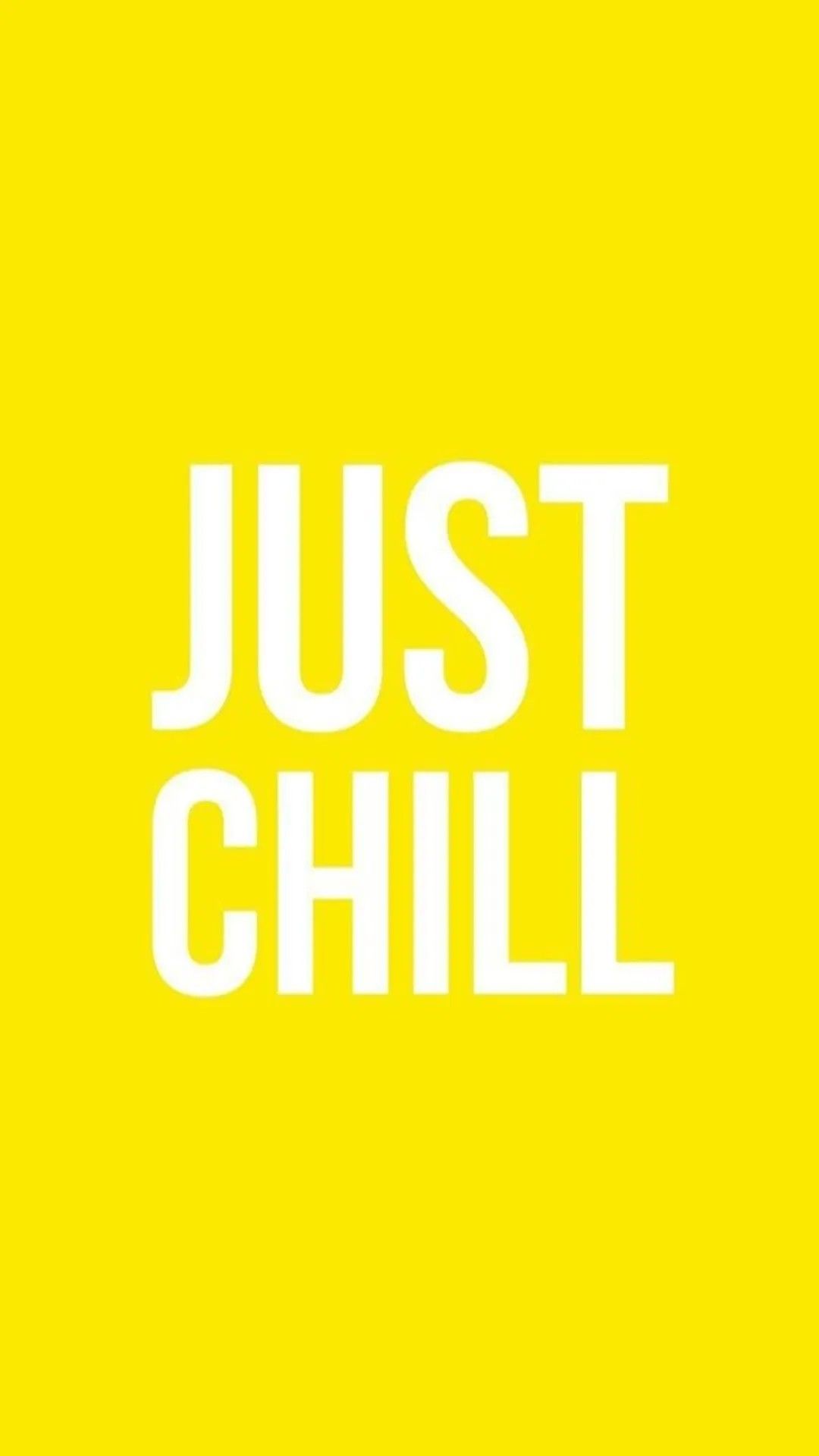 Just Chill Minimalist Graphic
