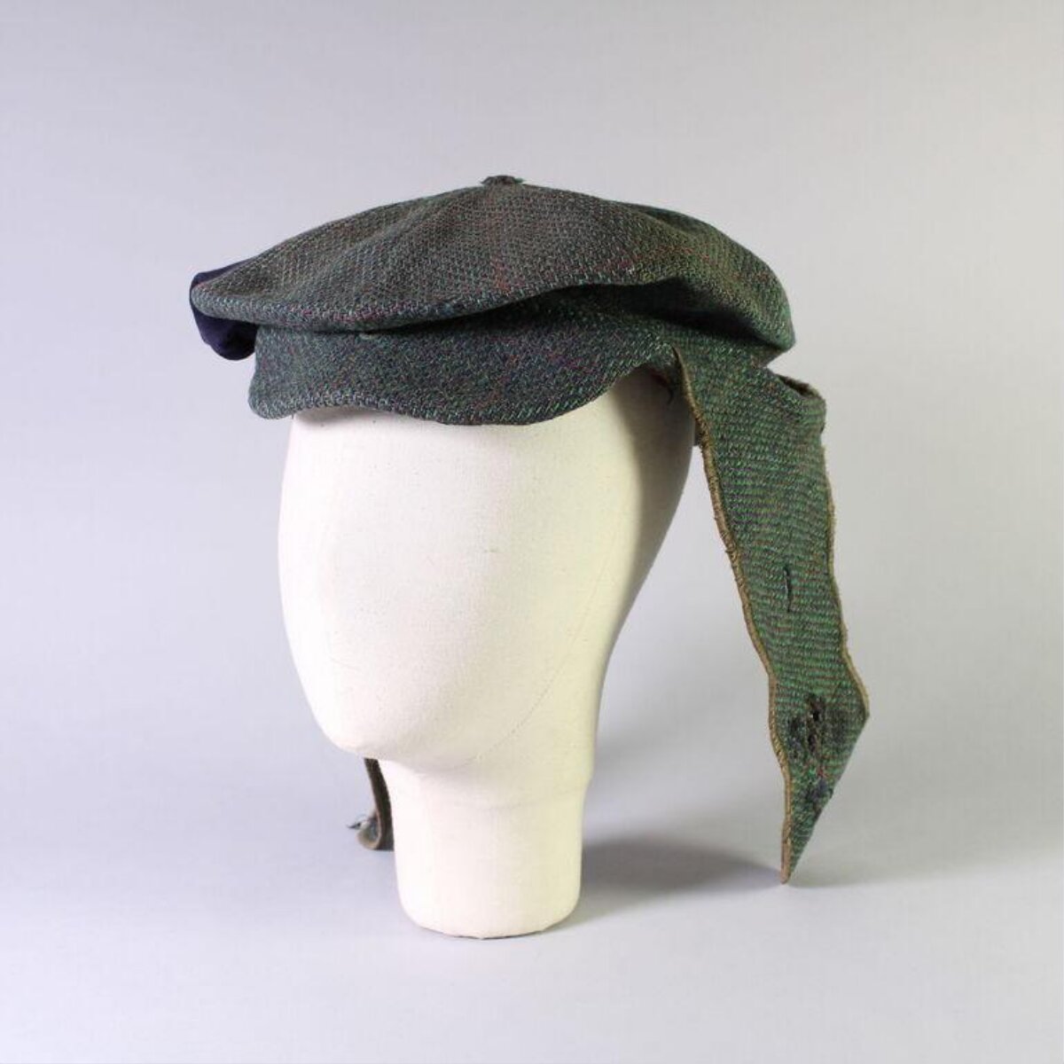 Vintage Wool Hat on Mannequin Display