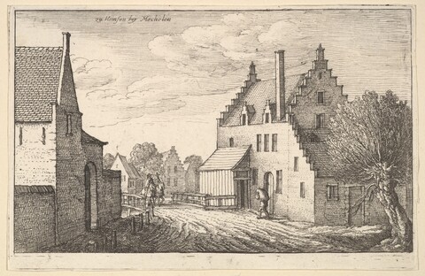 Village Street Near Hemfen by Mechelen