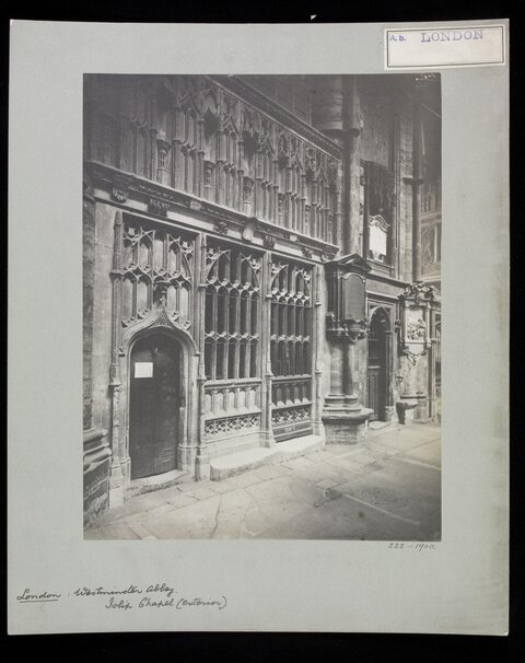 Westminster Abbey John Chapel Exterior