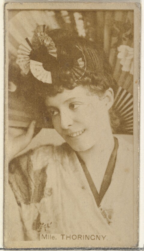 Vintage Portrait of Mlle. Thoringny