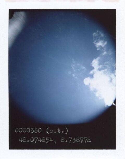 Blue Sky with Wispy Clouds