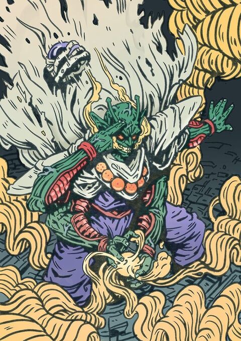 Demon King Piccolo Fan Art
