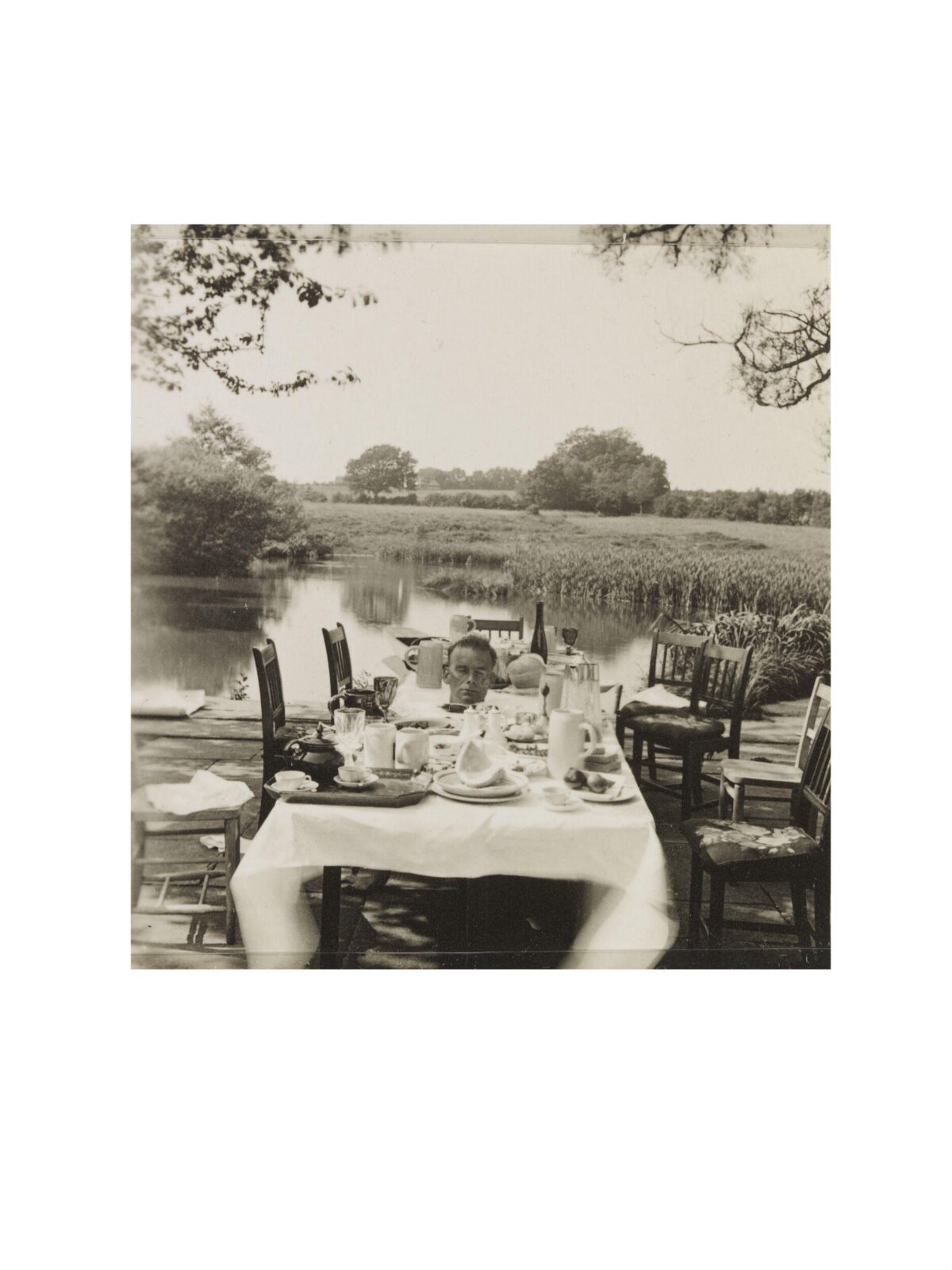 Floating Head Picnic by River
