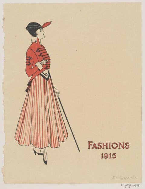 1915 Women's Fashion Illustration
