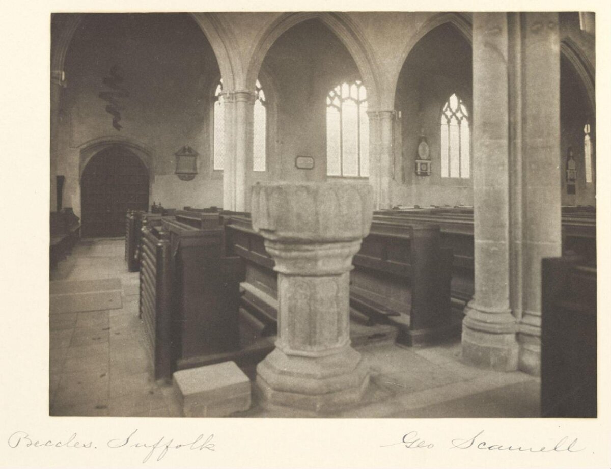 Beccles Church Interior Suffolk