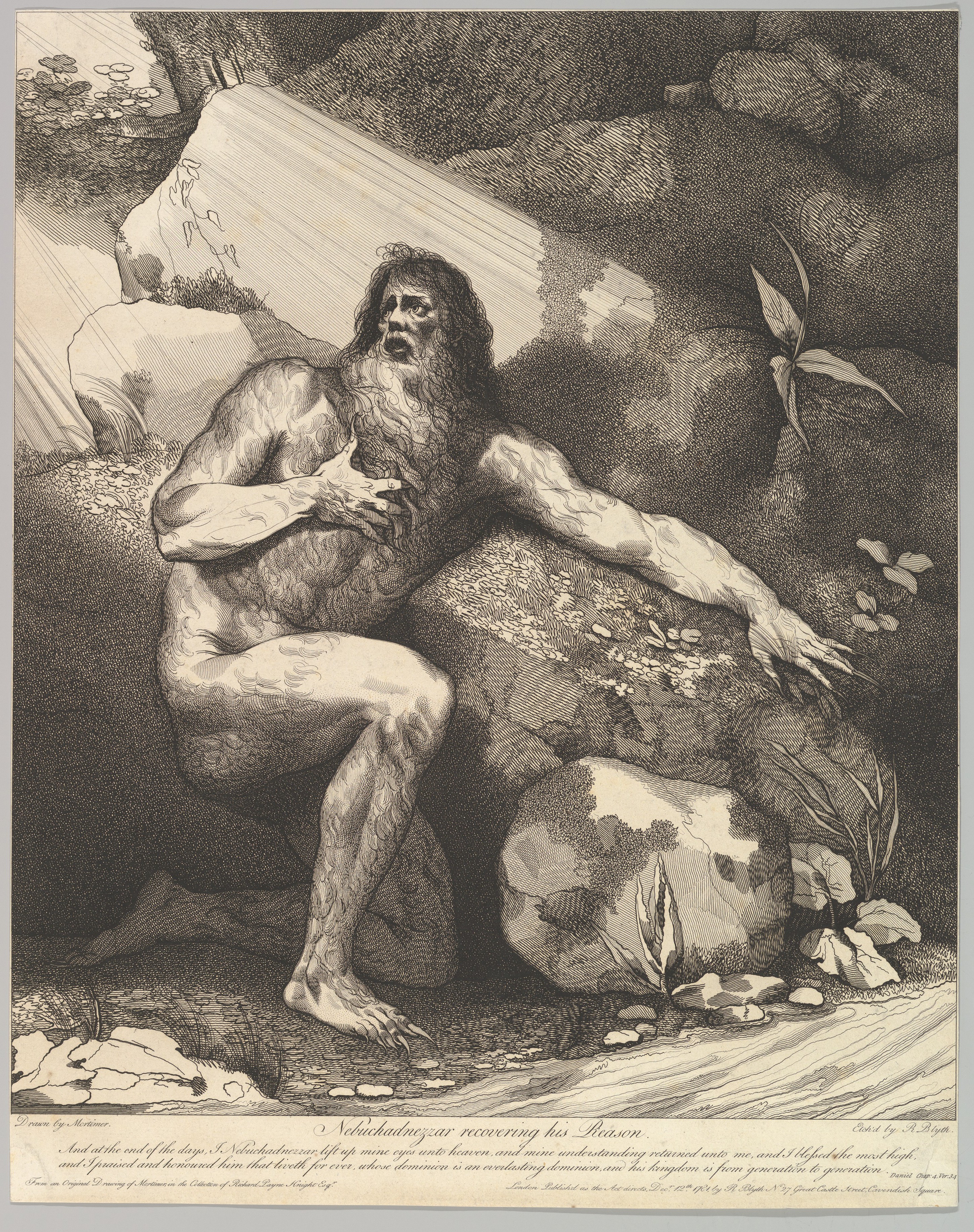 Nebuchadnezzar Recovering his Reason