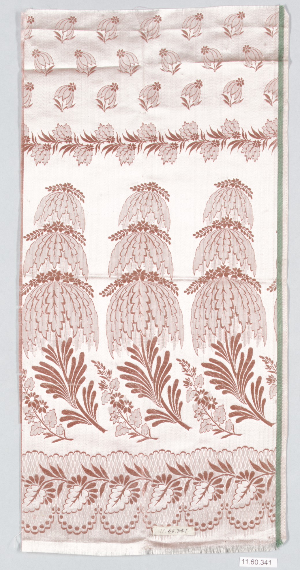 Antique Floral Textile Sample