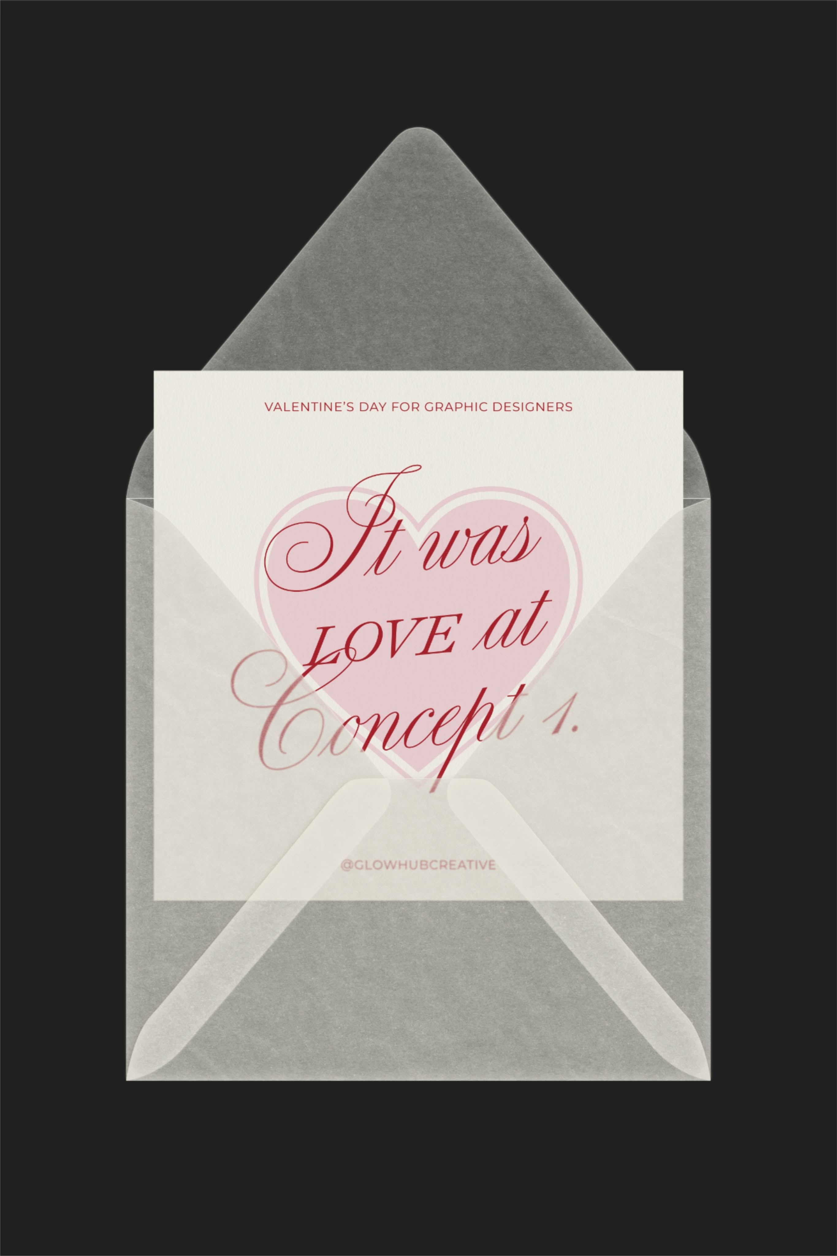 Valentine's Card for Graphic Designers