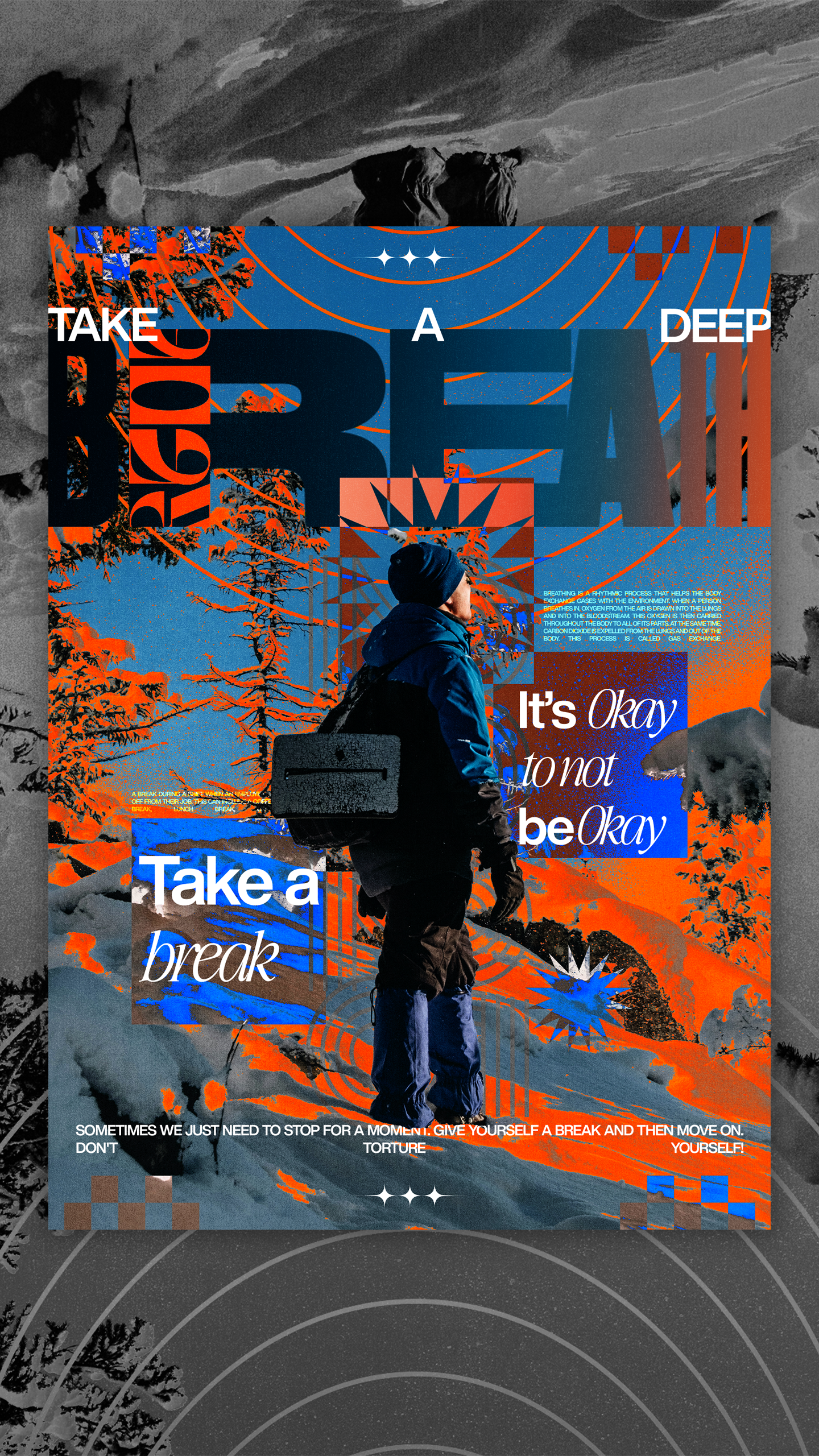 Take A Deep Breath Motivational Poster