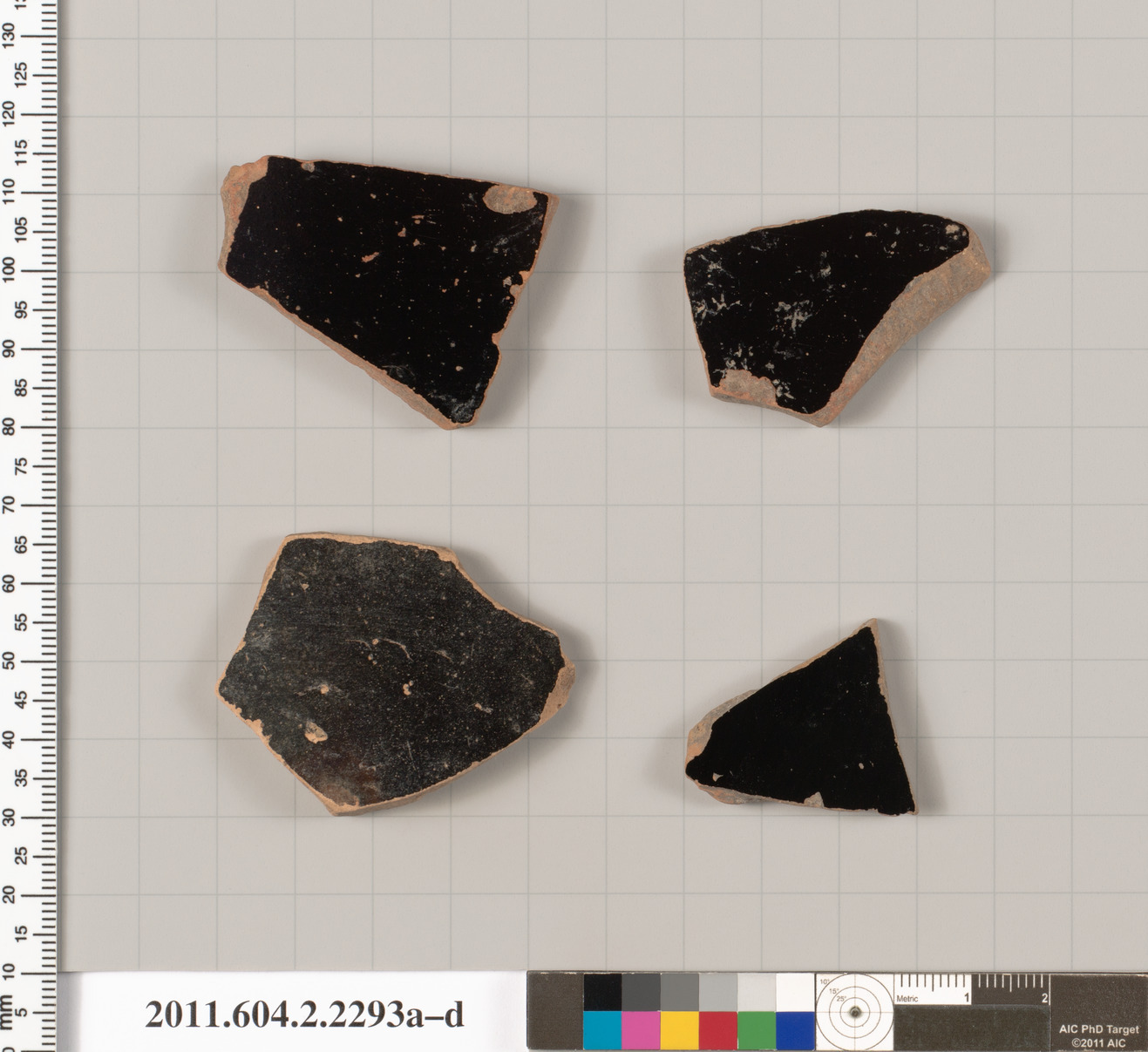 Four Ancient Pottery Sherds