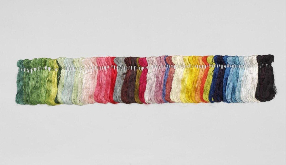 Assorted Colored Silk Threads — Desktop Backgrounds