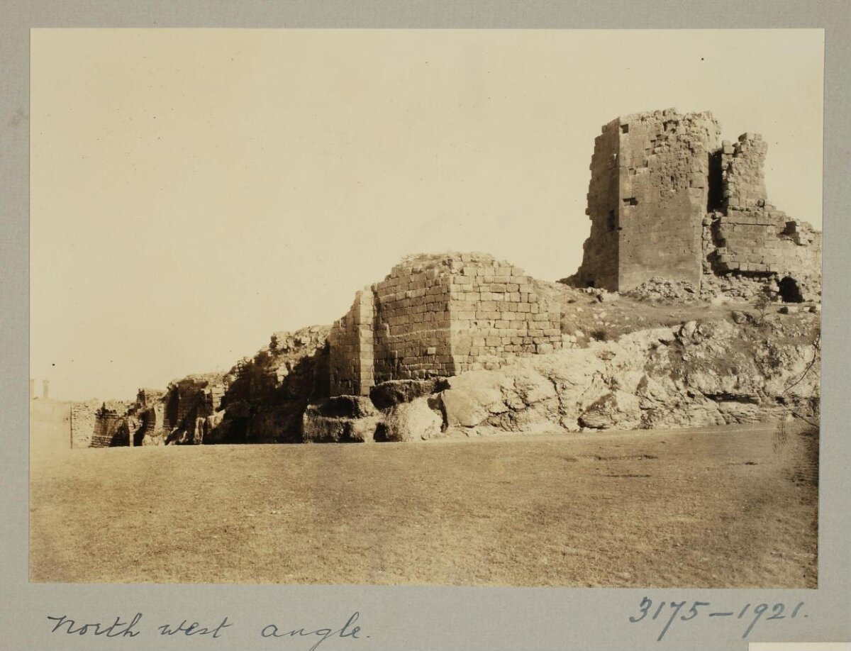 Northwest Angle of Ancient Fortress Ruins