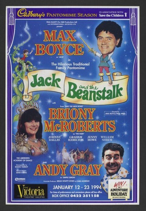 1994 Jack and the Beanstalk Pantomime Poster