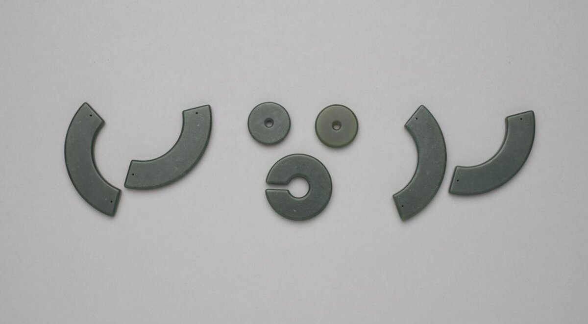 Different Shaped Gray Magnetic Parts