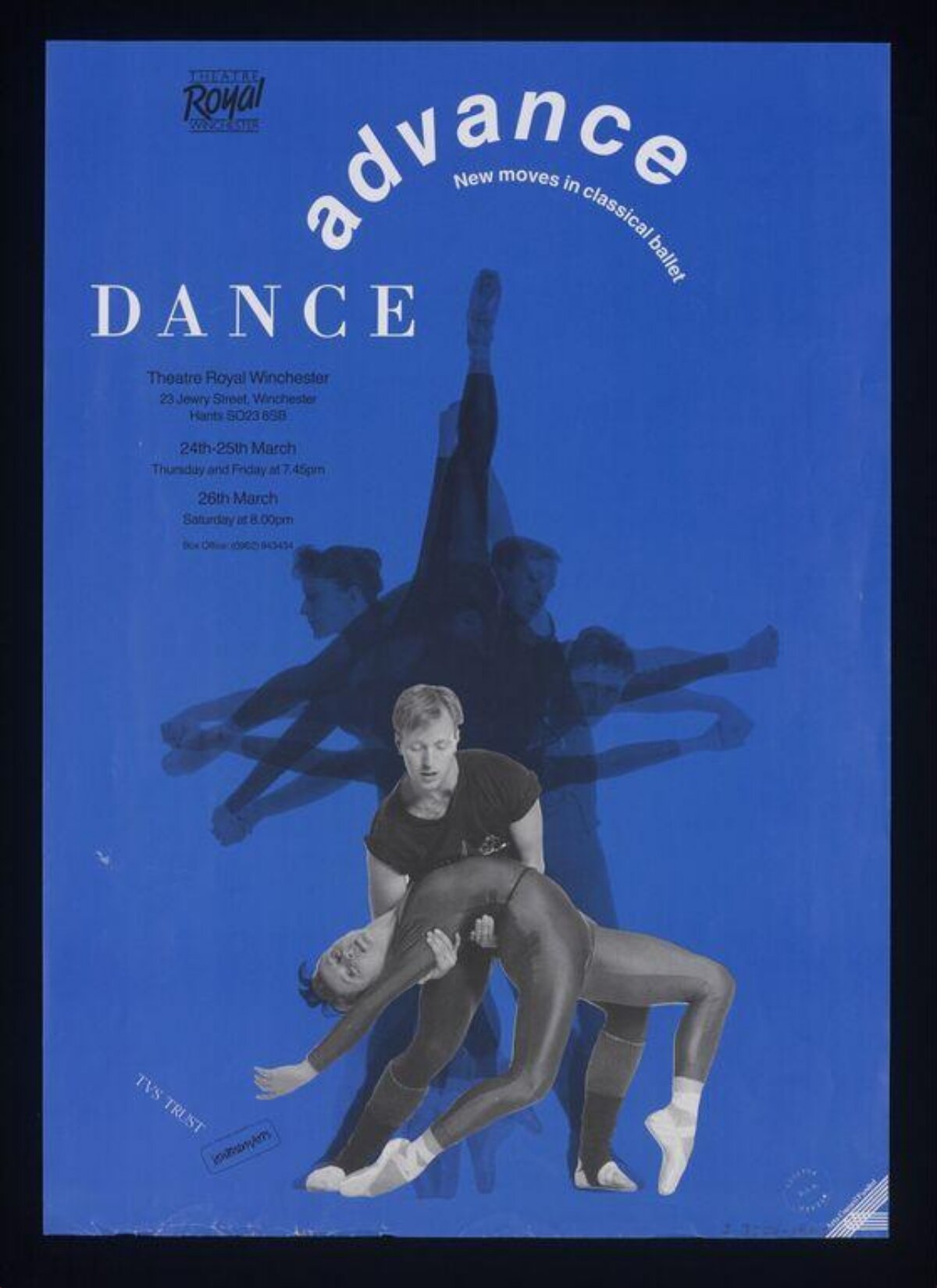 Advance Dance Ballet Performance Poster