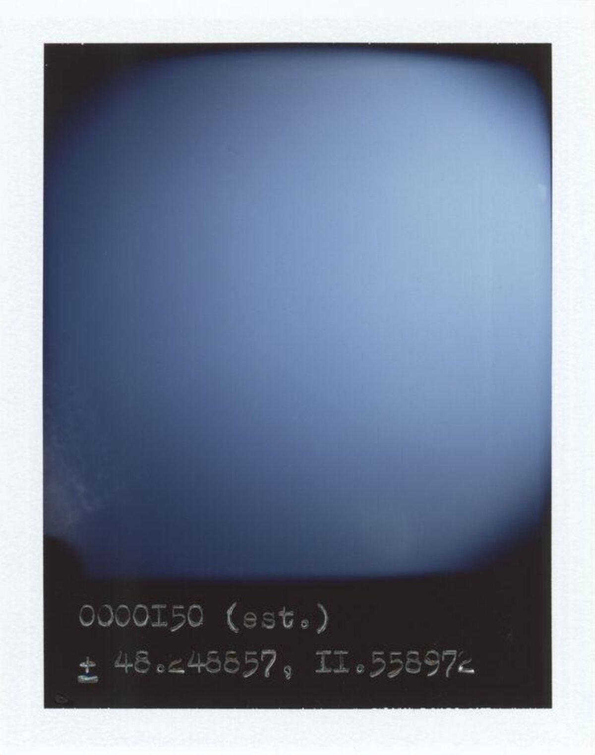 Vintage Astronomical Observation Plate