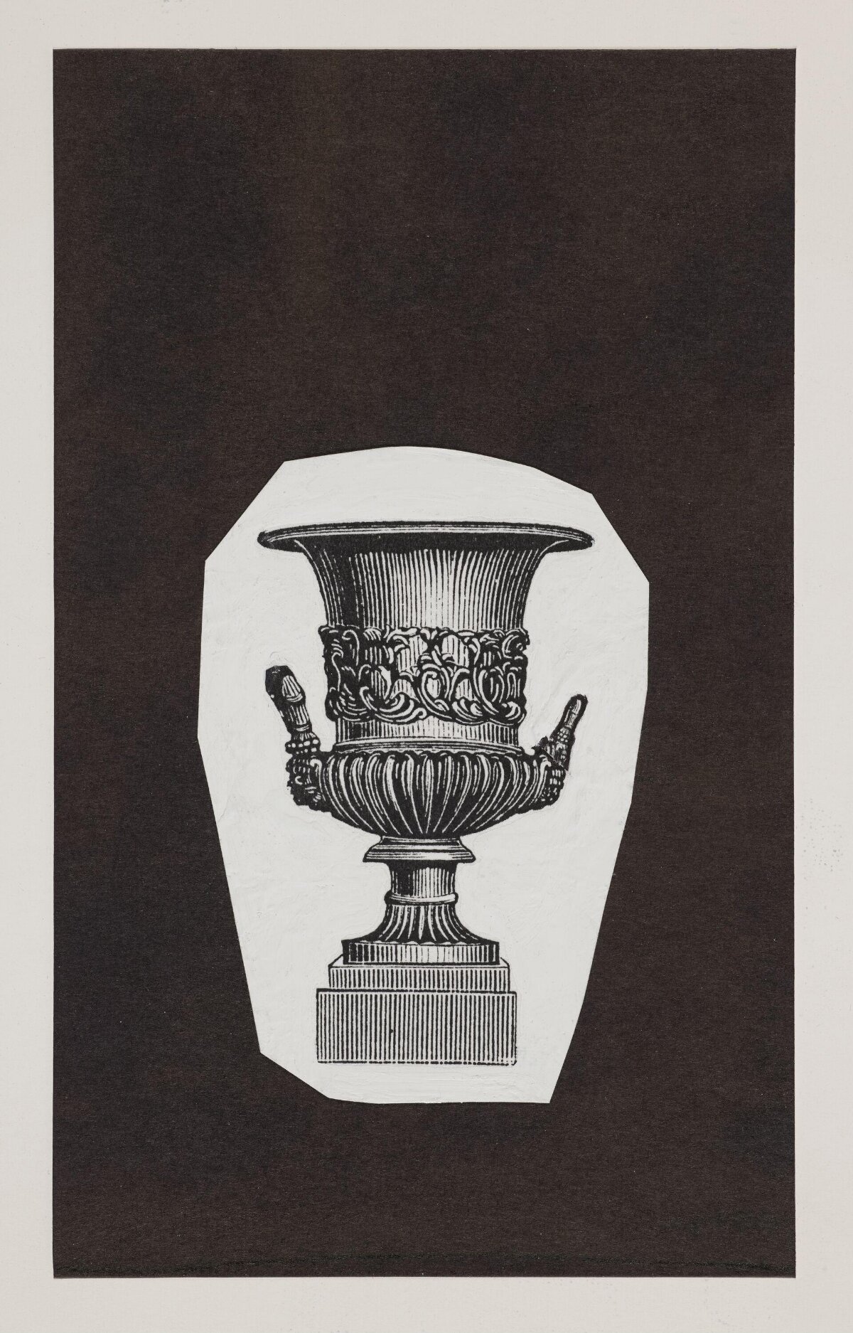 Engraved Classical Urn Vase