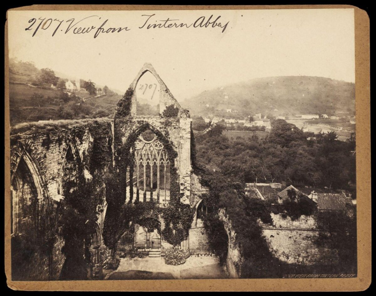 View from Tintern Abbey
