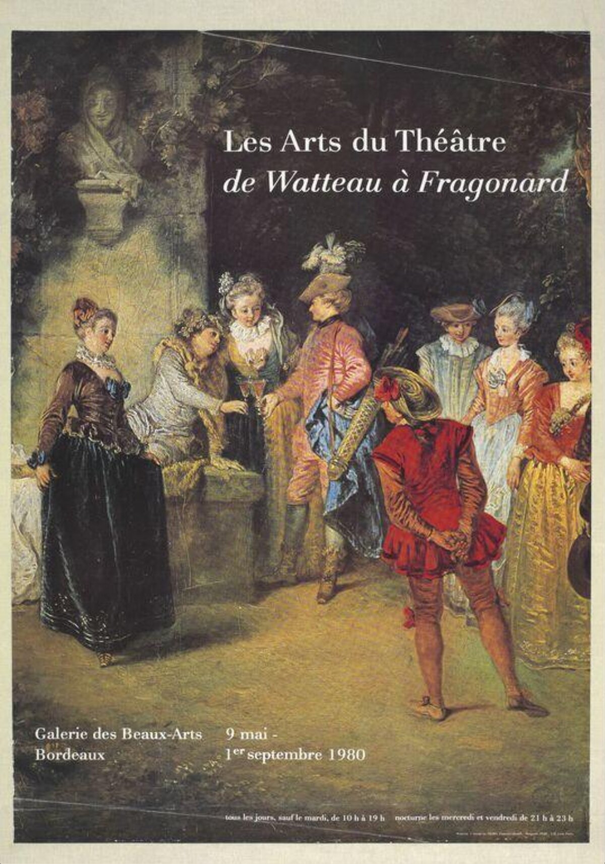 1980 Theatre Art Exhibition Poster