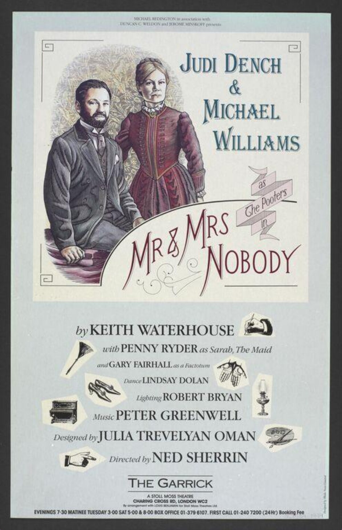 Mr & Mrs Nobody Theatre Poster