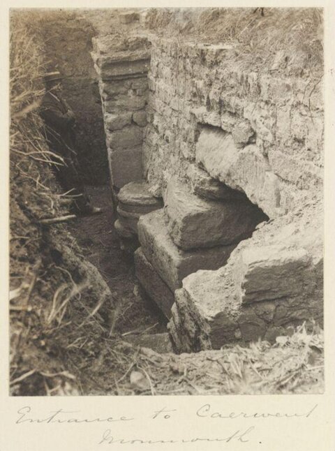 Entrance to Caerwent Monmouth