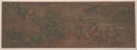 Ancient Silk Figure Painting