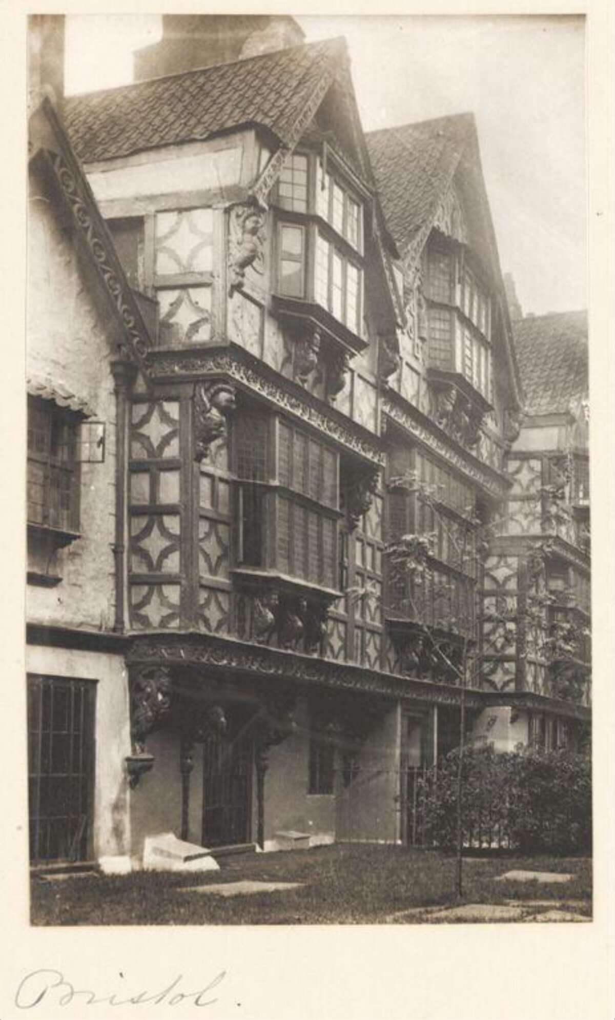 Historic Half-timbered Houses in Bristol