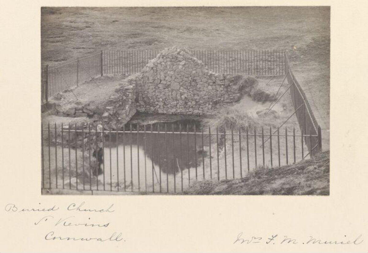 Buried Church Ruins in Cornwall