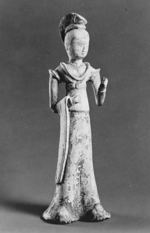 Ancient Female Pottery Figurine