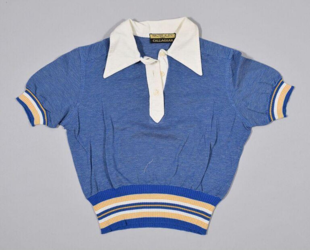 Vintage Blue Polo Shirt