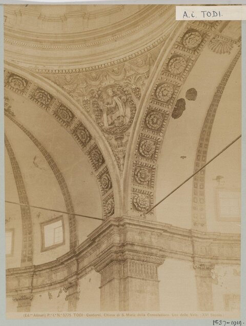 Todi Church Vault Interior Detail