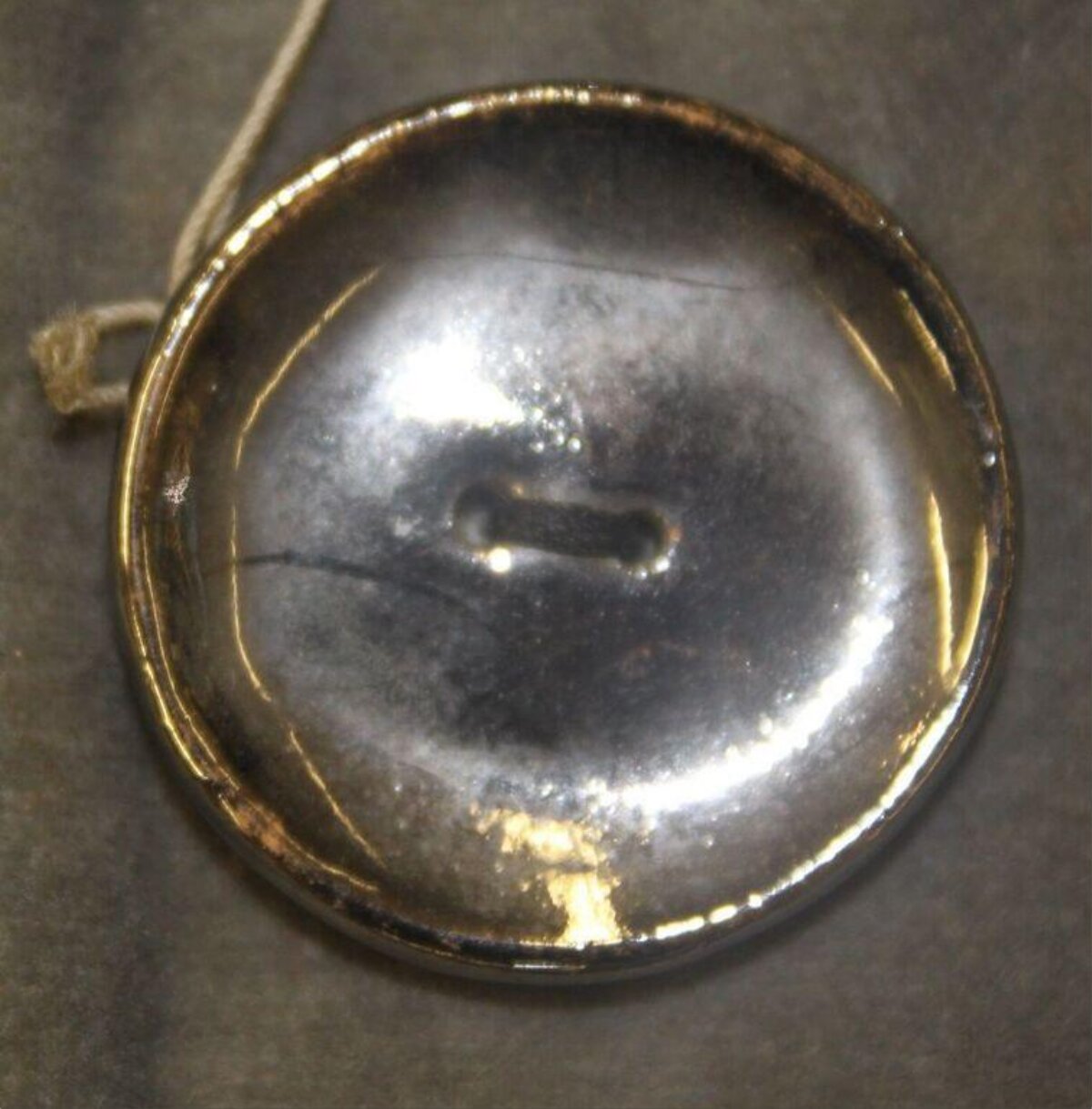 Vintage Shiny Metallic Button