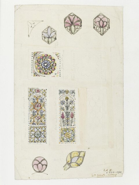 Stained Glass Design Sketches