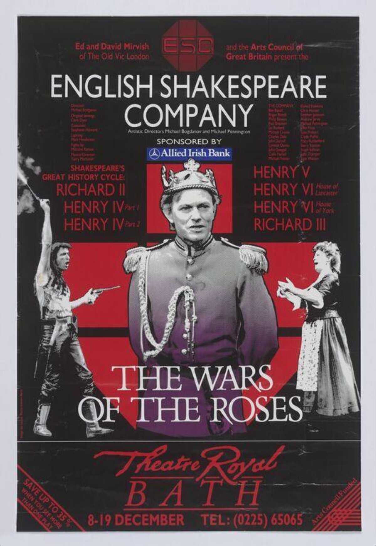 The Wars of the Roses Theatre Poster