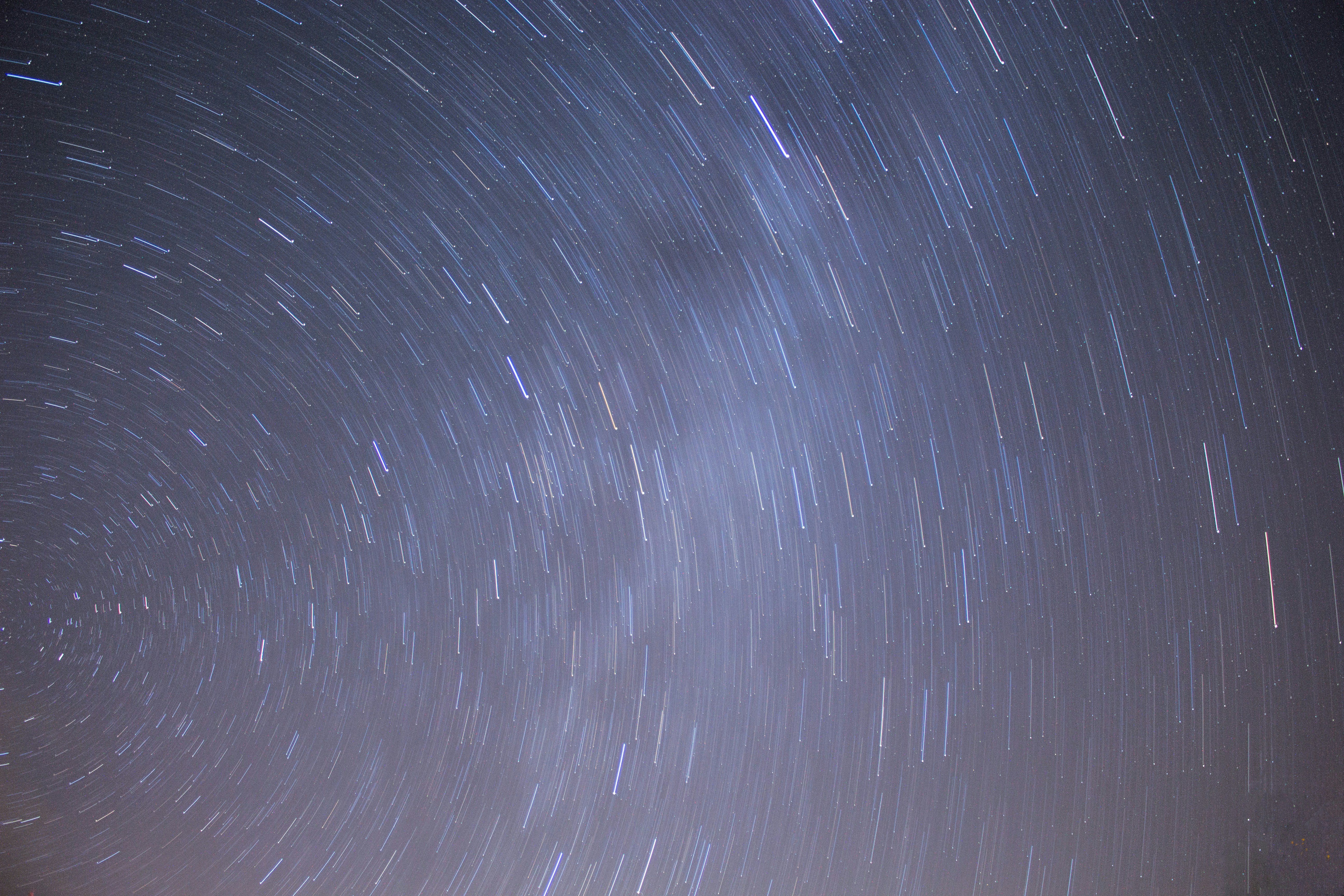 Night Sky Star Trails