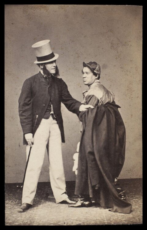 19th Century Two Men Studio Portrait