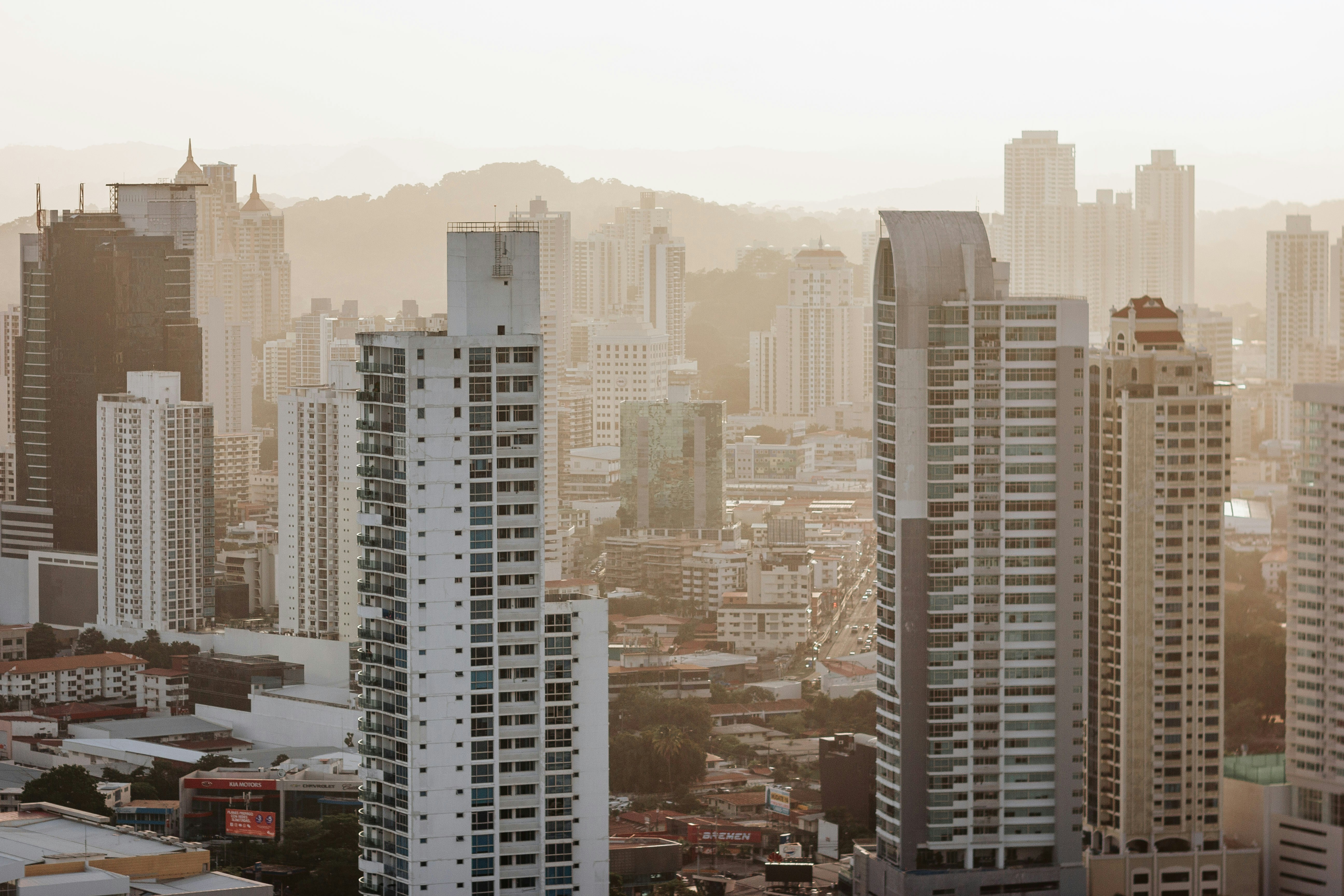 Panama City Skyscraper Skyline