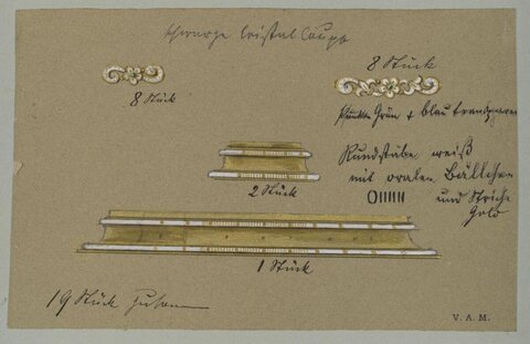 Antique Jewelry Design Sketch