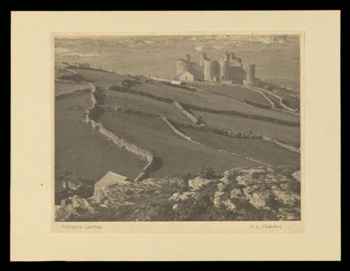 Harlech Castle Landscape