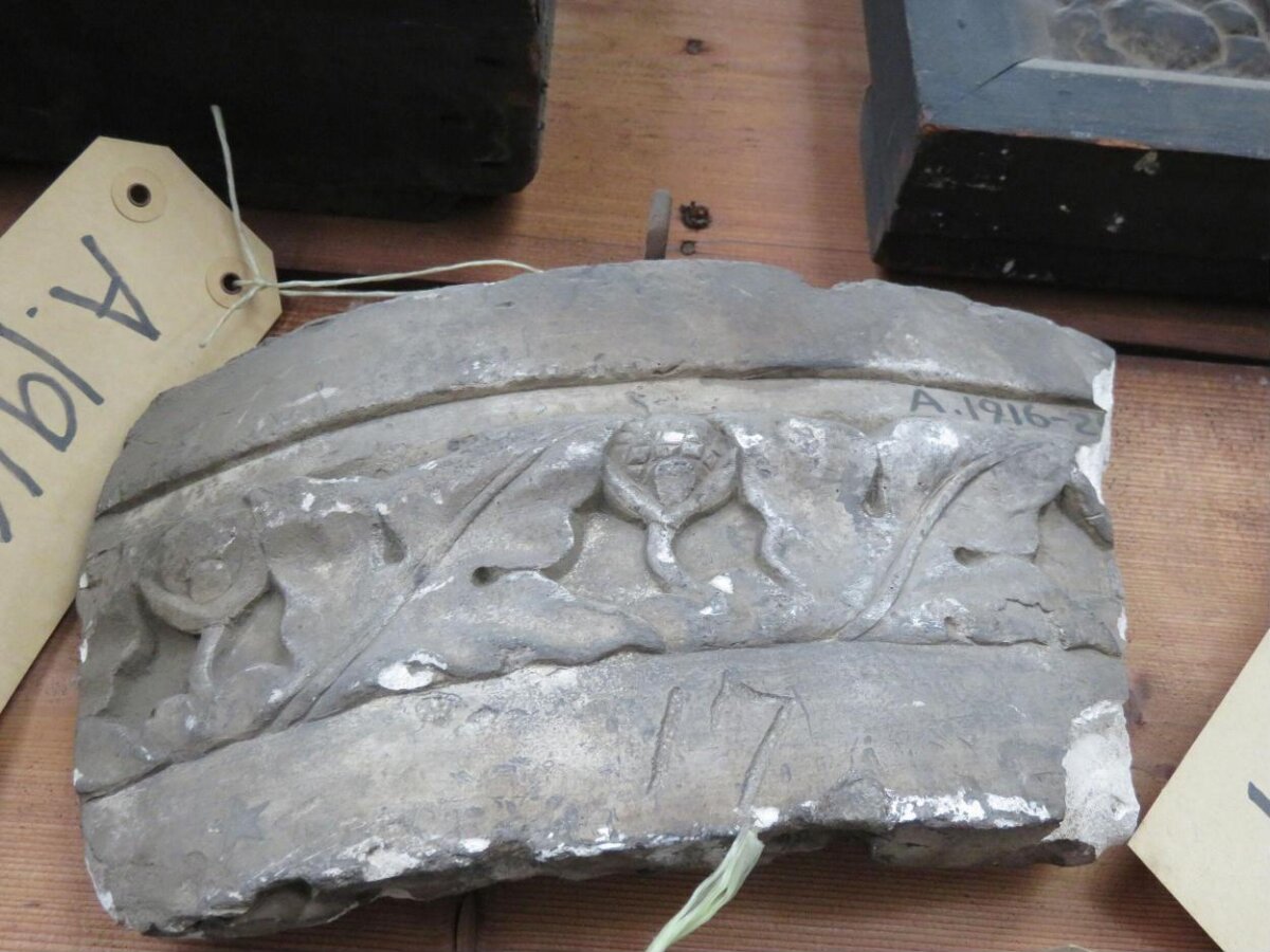 Carved Stone Artifact Fragment